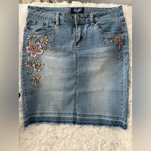 Jean skirt